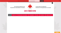 Desktop Screenshot of cmaac.ca